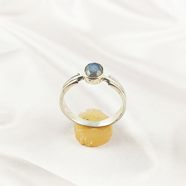 Multi Gemstone Ring in 925 Sterling Silver, Multi Cut Stone Lightweight Casting Ring, Colorful Elegant Jewelry, A6DP16