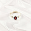 Multi Gemstone Ring in 925 Sterling Silver, Multi Cut Stone Lightweight Casting Ring, Colorful Elegant Jewelry, A6DP16
