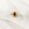 Multi Gemstone Ring in 925 Sterling Silver, Multi Cut Stone Lightweight Casting Ring, Colorful Elegant Jewelry, A6DP16
