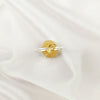 Multi Gemstone Ring in Solid 925 Sterling Silver, Colorful Stone Classic Style Ring, Lightweight Jewelry, A6DP21