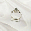 Multi Gemstone Ring in Solid 925 Sterling Silver, Colorful Stone Chic Style Ring, Lightweight Jewelry, A6DP25