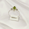 Multi Gemstone Ring in Solid 925 Sterling Silver, Colorful Stone Minimal Style Ring, Lightweight Jewelry, A6DP23