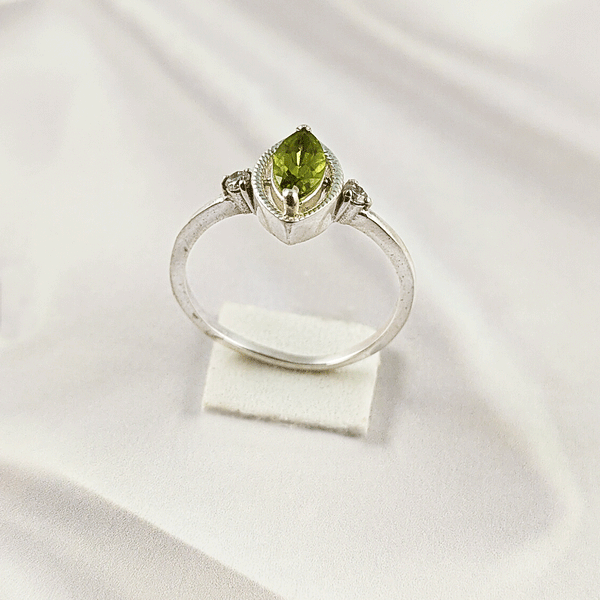 Multi Gemstone Ring in Solid 925 Sterling Silver, Colorful Stone Minimal Style Ring, Lightweight Jewelry, A6DP23