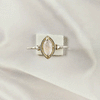 Multi Gemstone Ring in Solid 925 Sterling Silver, Colorful Stone Minimal Style Ring, Lightweight Jewelry, A6DP23