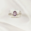 Multi Gemstone Ring in Solid 925 Sterling Silver, Colorful Stone Artistic Style Ring, Lightweight Jewelry, A6DP26