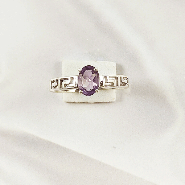 Multi Gemstone Ring in Solid 925 Sterling Silver, Colorful Stone Artistic Style Ring, Lightweight Jewelry, A6DP26