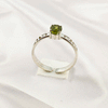 Multi Gemstone Ring in Solid 925 Sterling Silver, Colorful Stone Artistic Style Ring, Lightweight Jewelry, A6DP26