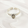 Multi Gemstone Ring in Solid 925 Sterling Silver, Colorful Stone Artistic Style Ring, Lightweight Jewelry, A6DP26