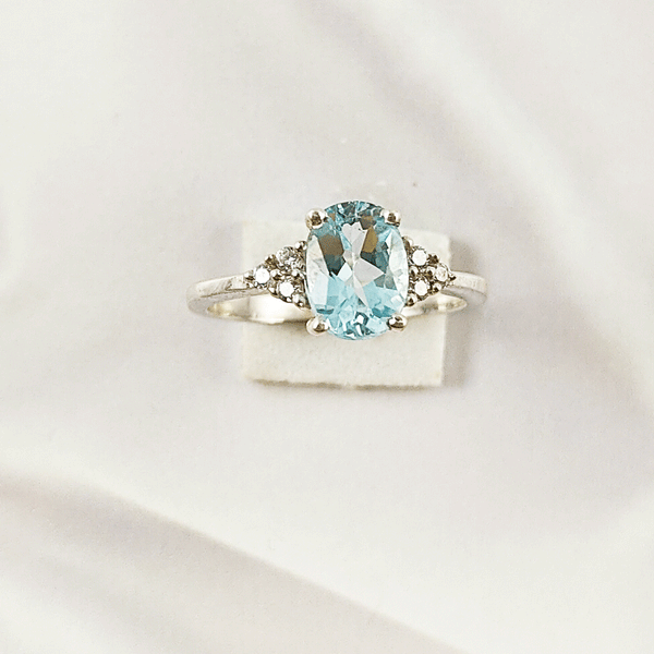 Multi Gemstone Ring in Solid 925 Sterling Silver, Colorful Stone Signature Style Ring, Lightweight Jewelry, A6DP31