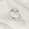 Multi Gemstone Ring in Solid 925 Sterling Silver, Colorful Stone Signature Style Ring, Lightweight Jewelry, A6DP31