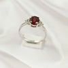 Multi Gemstone Ring in Solid 925 Sterling Silver, Colorful Stone Signature Style Ring, Lightweight Jewelry, A6DP31