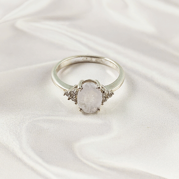 Multi Gemstone Ring in Solid 925 Sterling Silver, Colorful Stone Signature Style Ring, Lightweight Jewelry, A6DP31