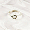 Multi Gemstone Ring in Solid 925 Sterling Silver, Colorful Stone Graceful Style Ring, Lightweight Jewelry, A6DP28