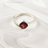 Multi Gemstone Ring in Solid 925 Sterling Silver, Colorful Stone Graceful Style Ring, Lightweight Jewelry, A6DP28