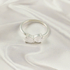 Multi Gemstone Ring in Solid 925 Sterling Silver, Colorful Stone Contemporary Chic Ring, Lightweight Jewelry, A6DP30