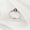 Multi Gemstone Ring in Solid 925 Sterling Silver, Colorful Stone Timeless Style Ring, Lightweight Jewelry, A6DP29