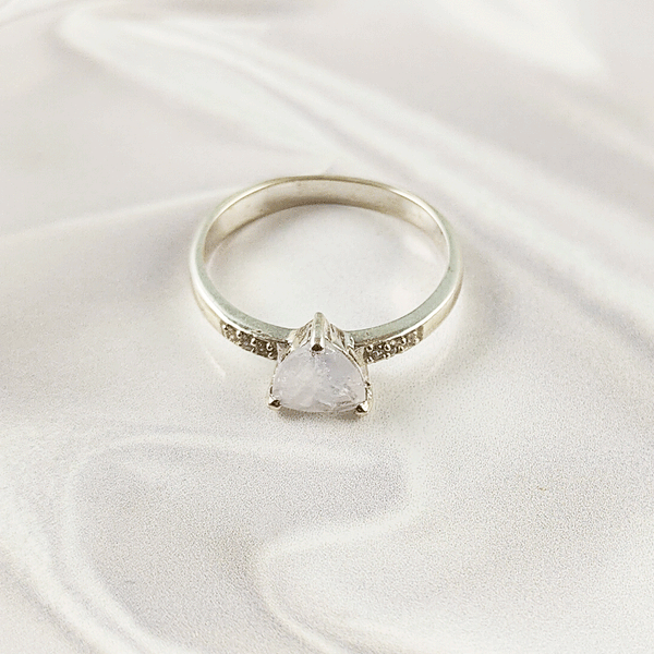 Multi Gemstone Ring in Solid 925 Sterling Silver, Colorful Stone Timeless Style Ring, Lightweight Jewelry, A6DP29