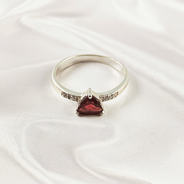 Multi Gemstone Ring in Solid 925 Sterling Silver, Colorful Stone Timeless Style Ring, Lightweight Jewelry, A6DP29