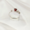 Multi Gemstone Adjustable Ring in Solid 925 Sterling Silver, Colorful Stone Open Style Ring, Lightweight Jewelry, A6DP32