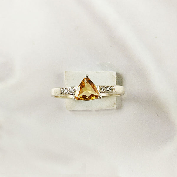 Multi Gemstone Ring in Solid 925 Sterling Silver, Colorful Stone Timeless Style Ring, Lightweight Jewelry, A6DP29