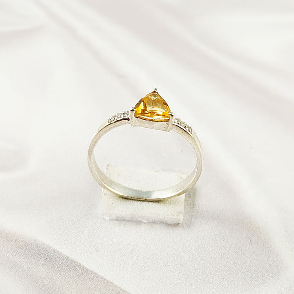 Multi Gemstone Ring in Solid 925 Sterling Silver, Colorful Stone Timeless Style Ring, Lightweight Jewelry, A6DP29
