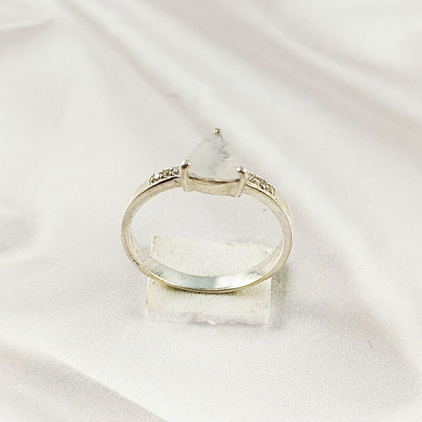 Multi Gemstone Ring in Solid 925 Sterling Silver, Colorful Stone Timeless Style Ring, Lightweight Jewelry, A6DP29