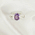 Multi Gemstone Ring in Solid 925 Sterling Silver, Colorful Stone Modern Ring, Lightweight Designer Jewelry, A6NP39