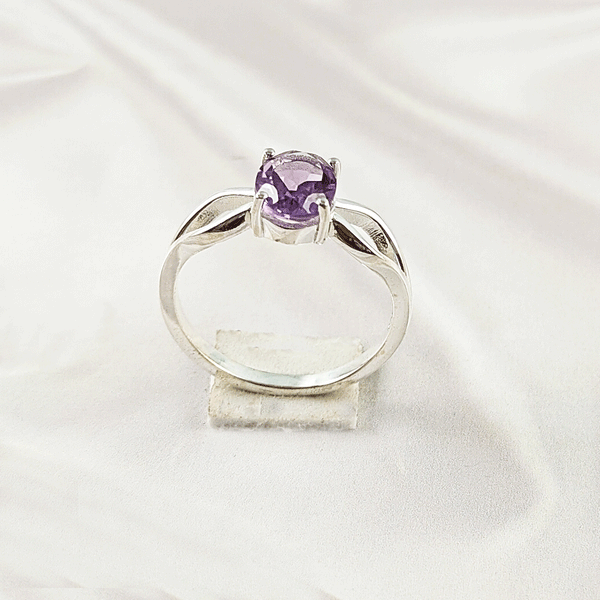 Multi Gemstone Ring in Solid 925 Sterling Silver, Colorful Stone Modern Ring, Lightweight Designer Jewelry, A6NP39