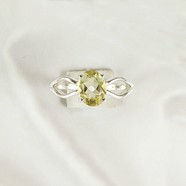 Multi Gemstone Ring in Solid 925 Sterling Silver, Colorful Stone Modern Ring, Lightweight Designer Jewelry, A6NP39