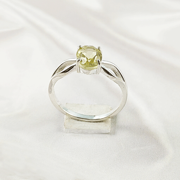 Multi Gemstone Ring in Solid 925 Sterling Silver, Colorful Stone Modern Ring, Lightweight Designer Jewelry, A6NP39