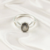 Multi Gemstone Ring in Solid 925 Sterling Silver, Colorful Stone Modern Ring, Lightweight Designer Jewelry, A6NP39