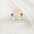 Multi Gemstone Ring in 925 Sterling Silver, Mixed Color Stone Modern Ring, Lightweight Stylish Jewelry, A6NP34