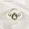 Multi Gemstone Ring in Solid 925 Sterling Silver, Colorful Stone Elegant Ring, Lightweight Stylish Jewelry, A6NP40