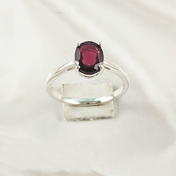 Multi Gemstone Ring in Solid 925 Sterling Silver, Colorful Stone Artistic Ring, Lightweight Statement Jewelry, A6NP36