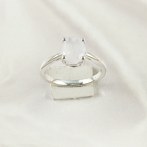 Multi Gemstone Ring in Solid 925 Sterling Silver, Colorful Stone Artistic Ring, Lightweight Statement Jewelry, A6NP36
