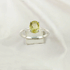 Multi Gemstone Ring in Solid 925 Sterling Silver, Colorful Stone Artistic Ring, Lightweight Statement Jewelry, A6NP36