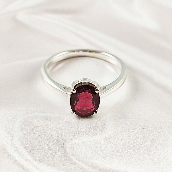 Multi Gemstone Ring in Solid 925 Sterling Silver, Colorful Stone Artistic Ring, Lightweight Statement Jewelry, A6NP36