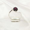 Multi Gemstone Ring in Solid 925 Sterling Silver, Vibrant Stone Contemporary Design, Lightweight Jewelry, A6NP41