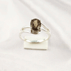 Mix Gemstone Ring in Solid 925 Sterling Silver, Colorful Stone Unique Design, Lightweight Fashion Jewelry, A6NP42