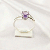 Mix Gemstone Ring in Solid 925 Sterling Silver, Colorful Stone Unique Design, Lightweight Fashion Jewelry, A6NP42