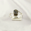 Mix Gemstone Ring in Solid 925 Sterling Silver, Colorful Stone Unique Design, Lightweight Fashion Jewelry, A6NP42