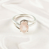 Mix Gemstone Ring in Solid 925 Sterling Silver, Colorful Stone Unique Design, Lightweight Fashion Jewelry, A6NP42