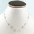 Multi stone Bezel Light Weight Gemstone Necklace | Handmade Wholesale Jewelry, A6NP44