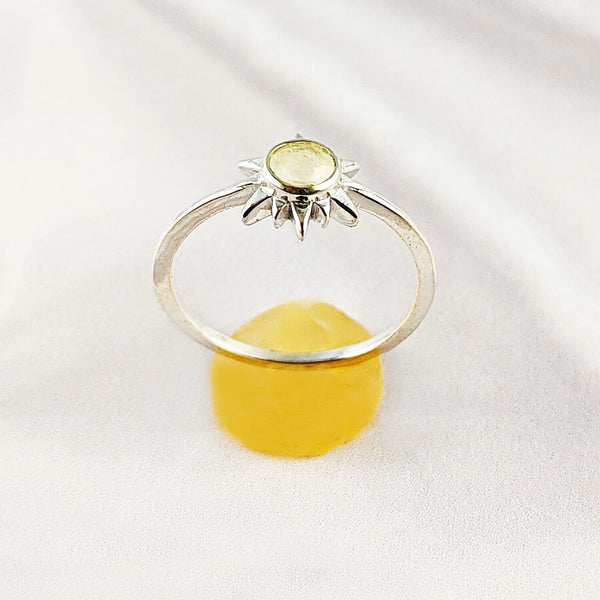 Multi Stone Natural Gemstone Casting Ring | 925 Sterling Silver Handmade Jewelry, A6NP51