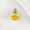 Multi Stone Natural Gemstone Casting Ring | 925 Sterling Silver Handmade Jewelry, A6NP51
