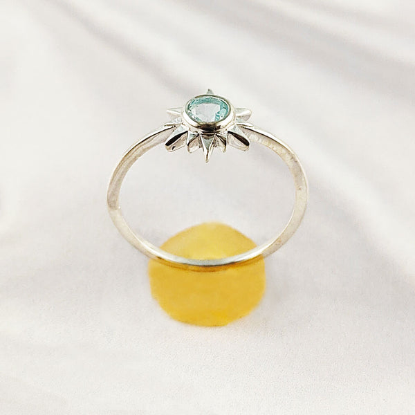 Multi Stone Natural Gemstone Casting Ring | 925 Sterling Silver Handmade Jewelry, A6NP51