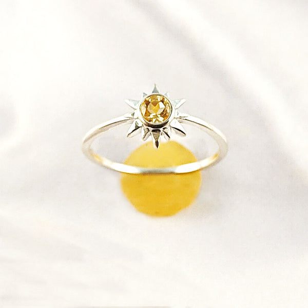 Multi Stone Natural Gemstone Casting Ring | 925 Sterling Silver Handmade Jewelry, A6NP51