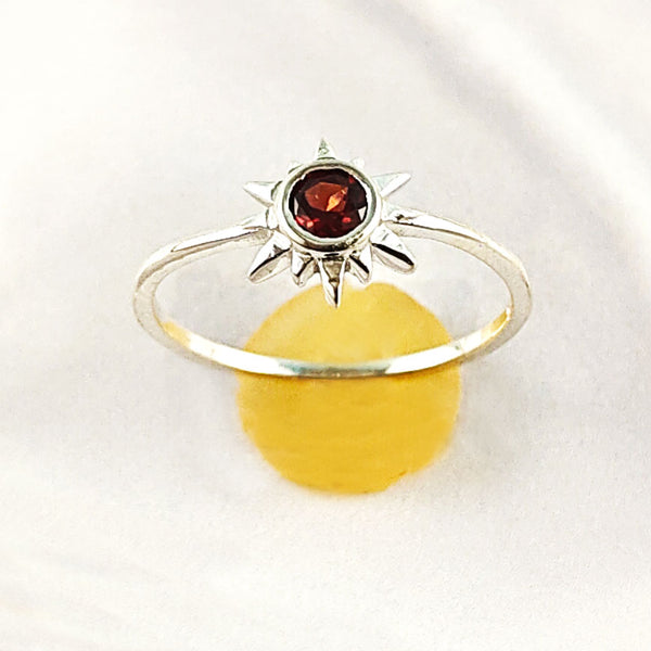 Multi Stone Natural Gemstone Casting Ring | 925 Sterling Silver Handmade Jewelry, A6NP51