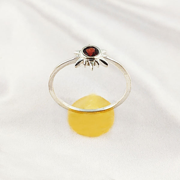 Multi Stone Natural Gemstone Casting Ring | 925 Sterling Silver Handmade Jewelry, A6NP51