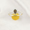 Multi Stone Natural Gemstone Casting Ring | 925 Sterling Silver Handmade Jewelry, A6NP51